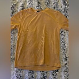 Tan slim shirt